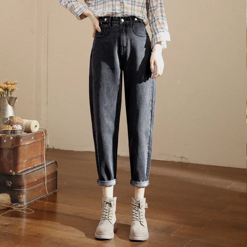 HIPPIEMISS Jeans Women's Gray-2