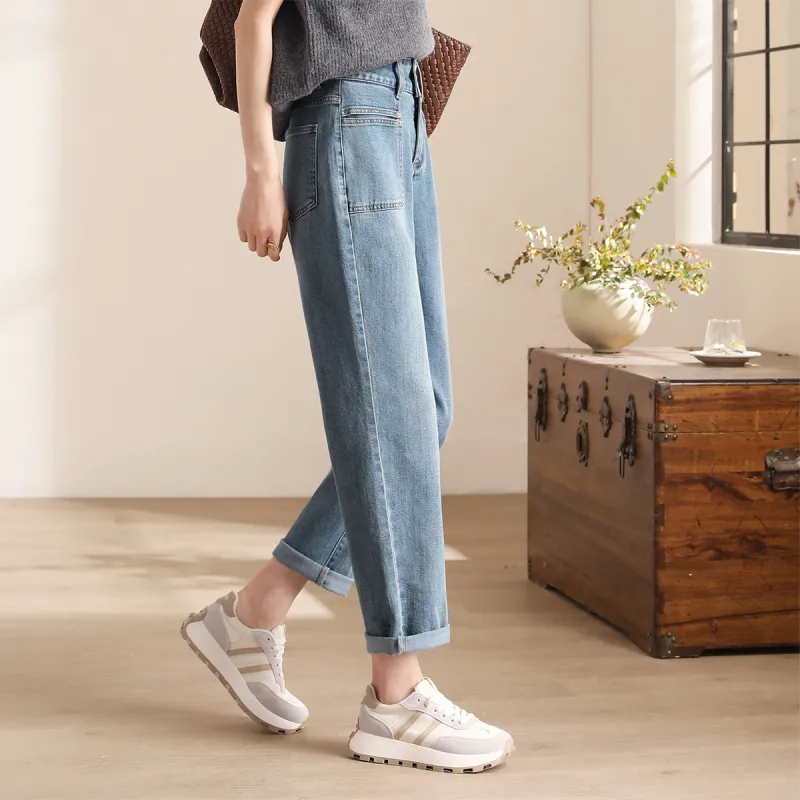HIPPIEMISS Jeans Women's Light Blue-5