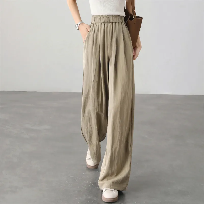HIPPIEMISS Casual Pants Women's Khaki Green-2