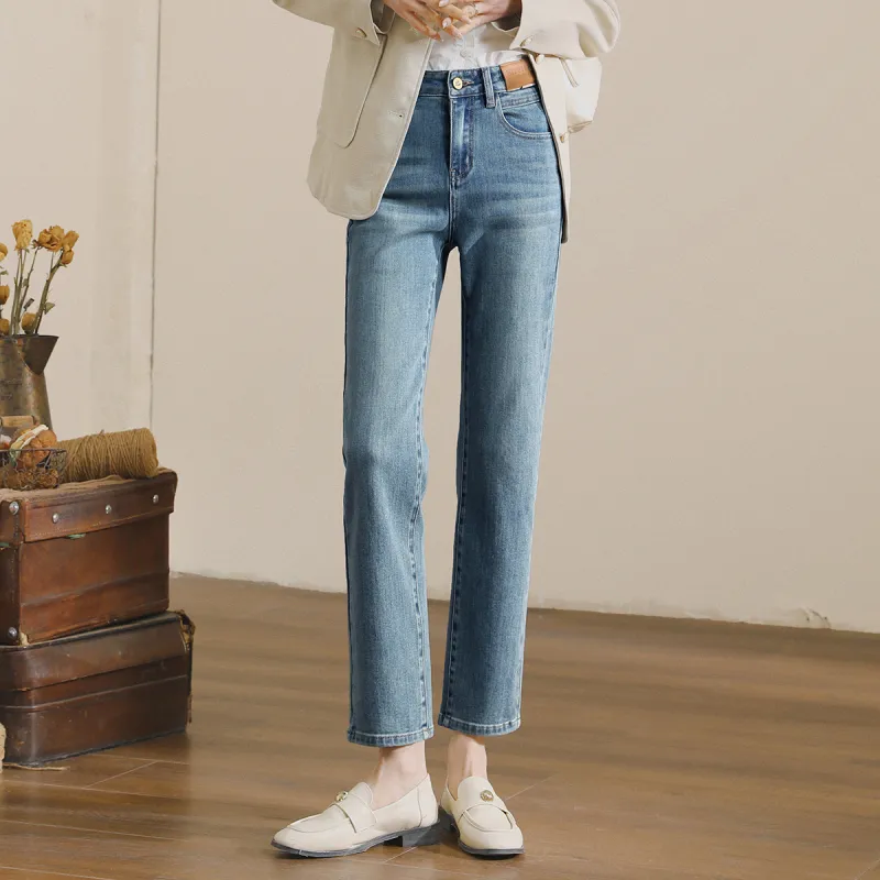HIPPIEMISS Jeans Women's Vintage Light Blue-5