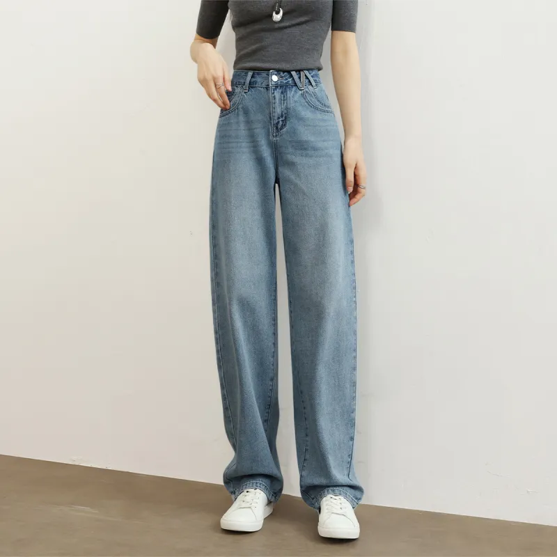 HIPPIEMISS Jeans Women's Light Blue-5