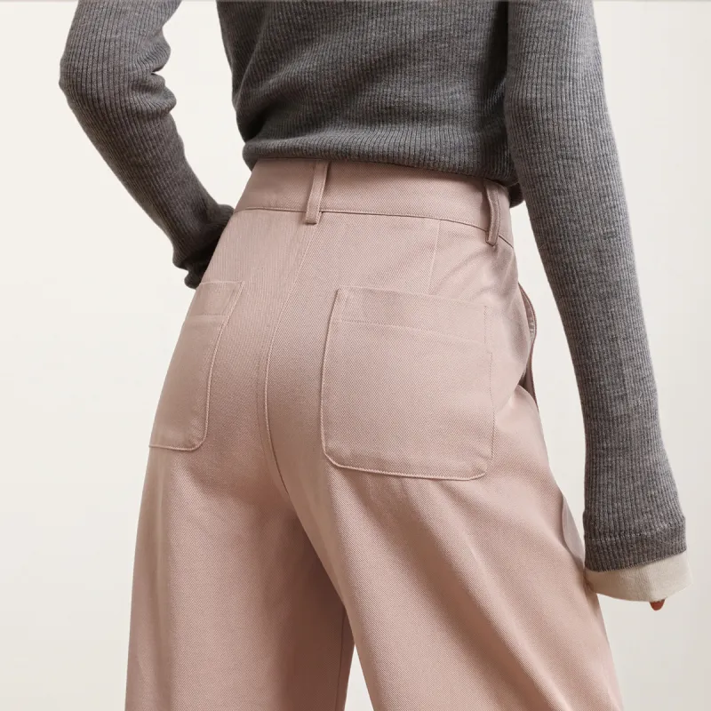 HIPPIEMISS Casual Pants Women's Pink-3