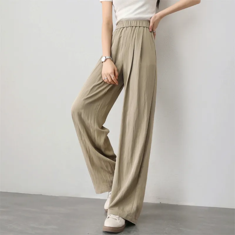 HIPPIEMISS Casual Pants Women's Khaki Green-3
