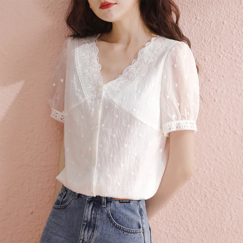HIPPIEMISS Shirts Women's White-5