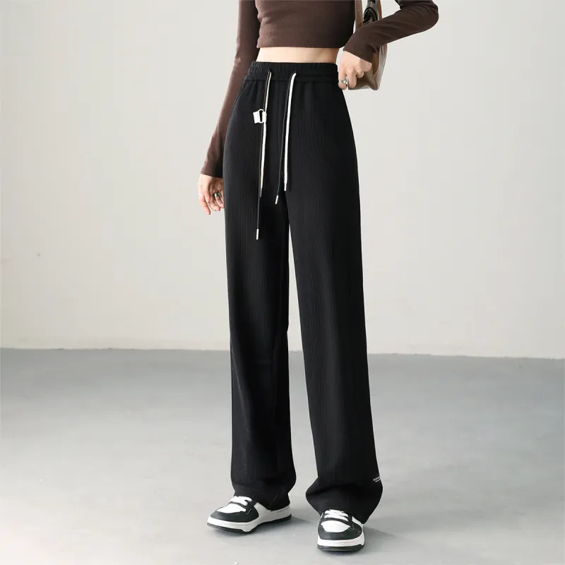 HIPPIEMISS Casual Pants Women's Black-4