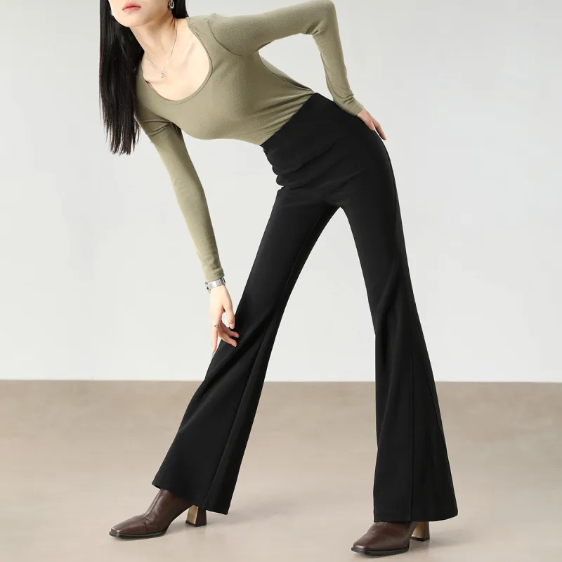 HIPPIEMISS Casual Pants Women's Black-7