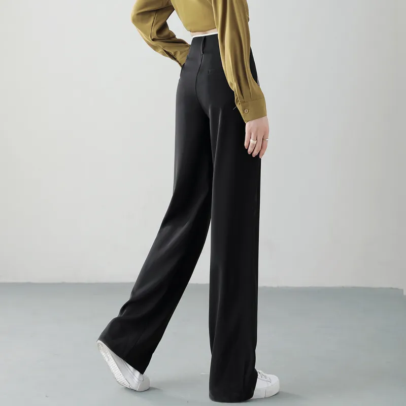 HIPPIEMISS Casual Pants Women's Black-3