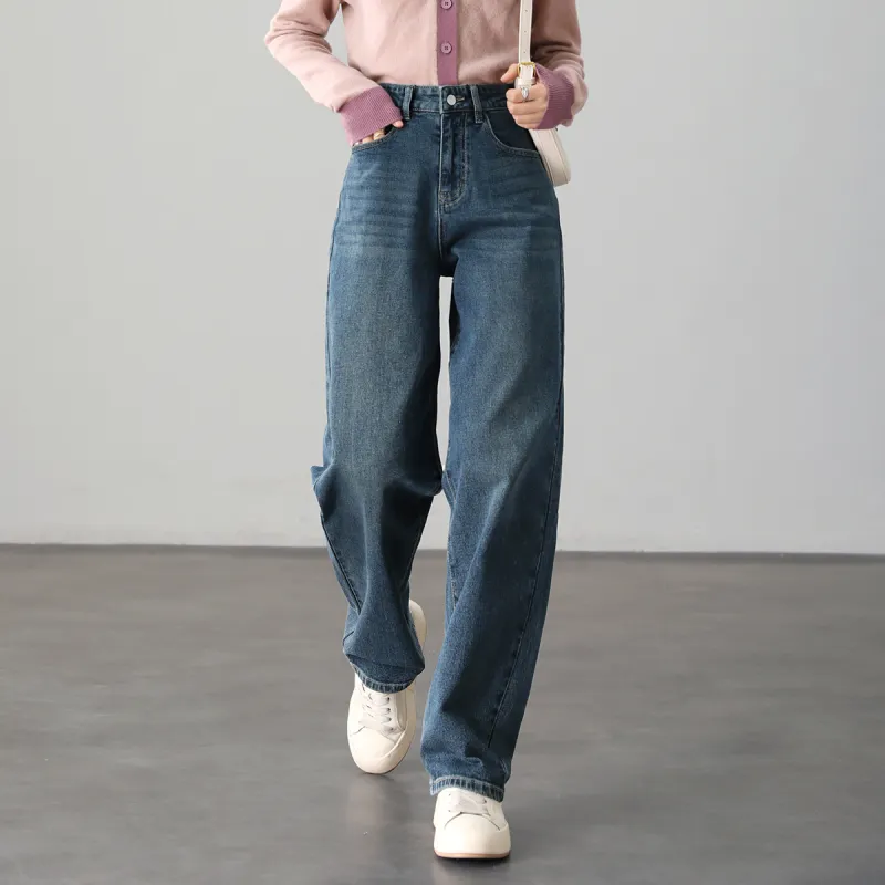 HIPPIEMISS Jeans Women's Vintage Blue-3