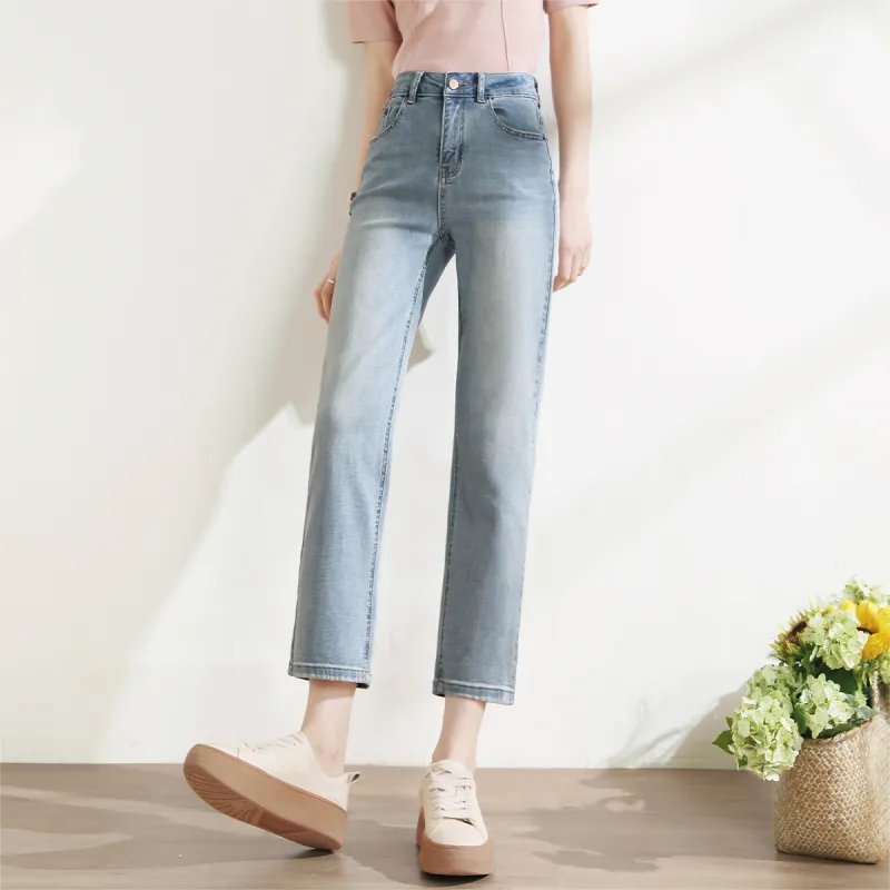 HIPPIEMISS Jeans Women's Light Blue-5