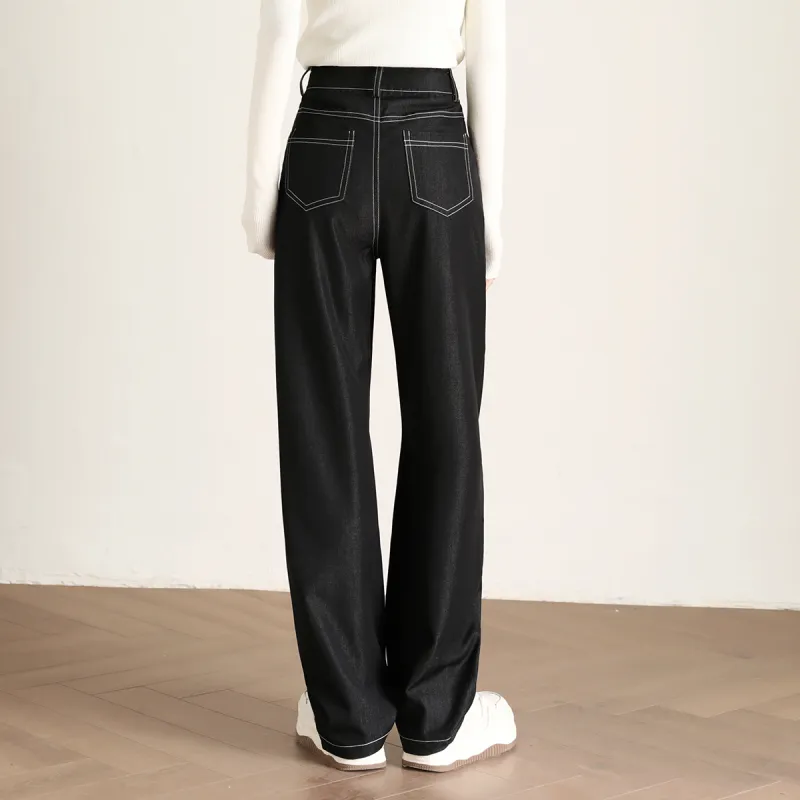 HIPPIEMISS Casual Pants Women's Black-3