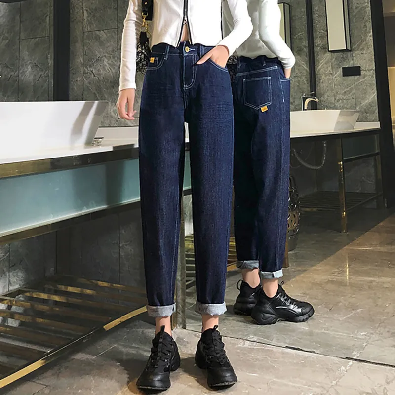 HIPPIEMISS Jeans Women's Dark Blue-2