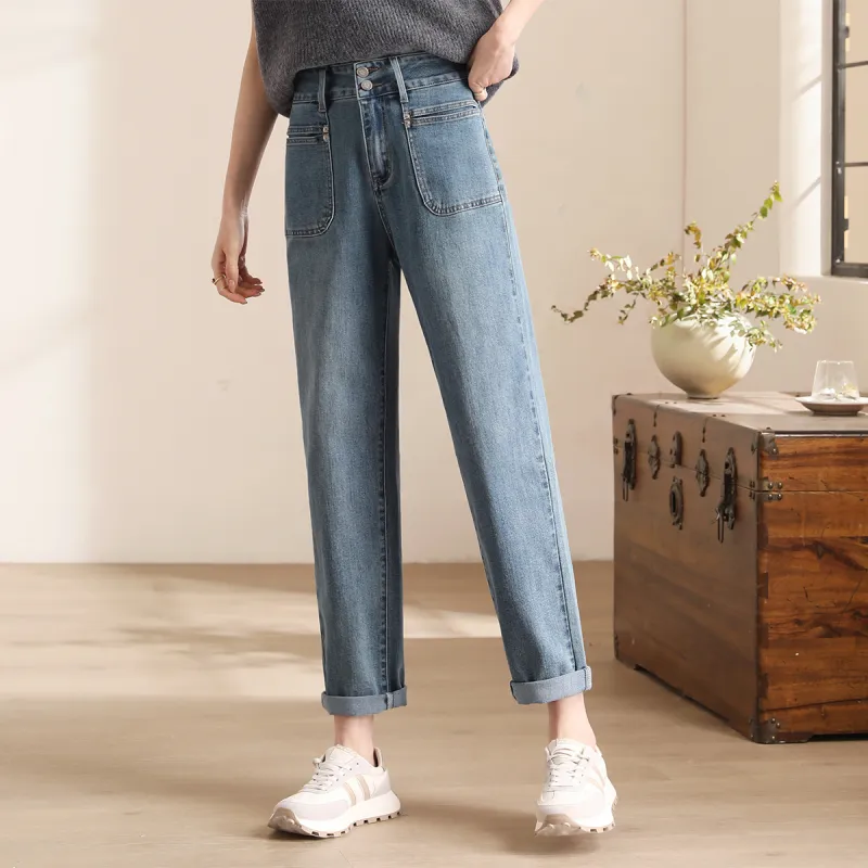 HIPPIEMISS Jeans Women's Light Blue-3