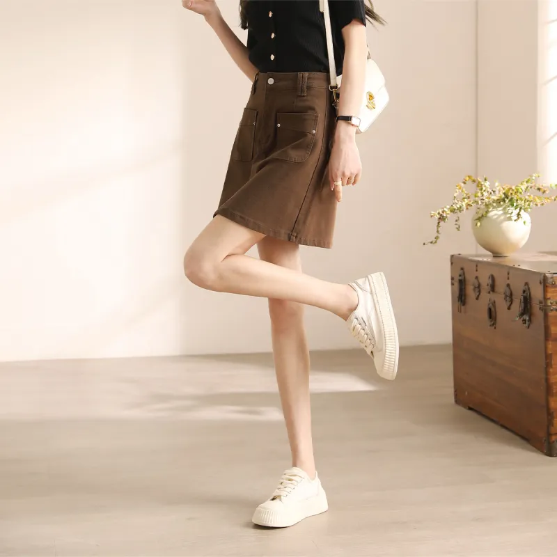 HIPPIEMISS Denim Short Skirts Women's-14