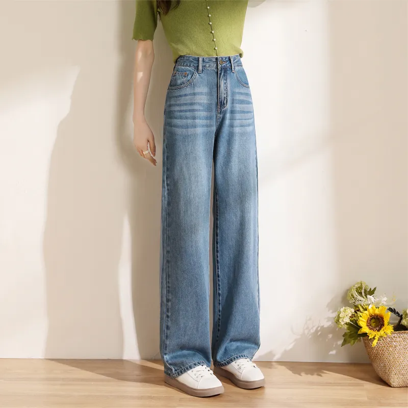 HIPPIEMISS Jeans Women's Light Blue-12