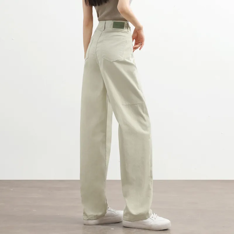 HIPPIEMISS Jeans Women's Green Apricot-4