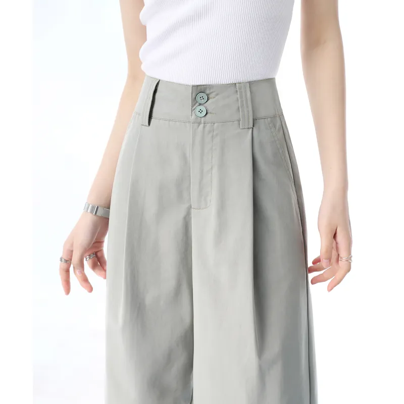HIPPIEMISS Casual Pants Women's Pea Green-8