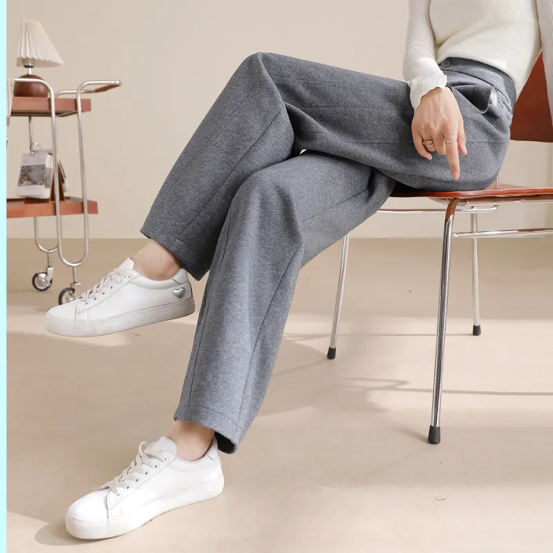 HIPPIEMISS Casual Pants Spring And Fall Season Women's-2