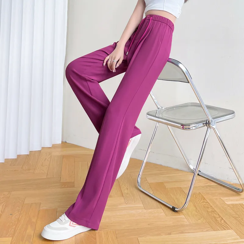 HIPPIEMISS Casual Pants Women's Dragon Fruit-5