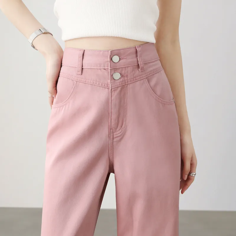 HIPPIEMISS Jeans Women's Pink-7