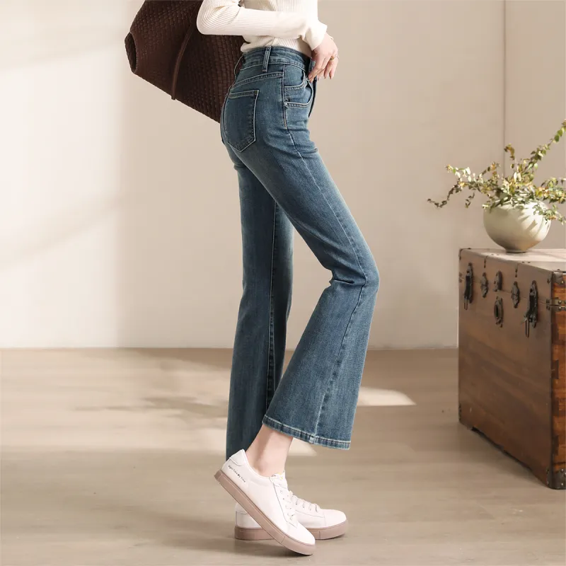 HIPPIEMISS Jeans Women's Vintage Light Blue-3