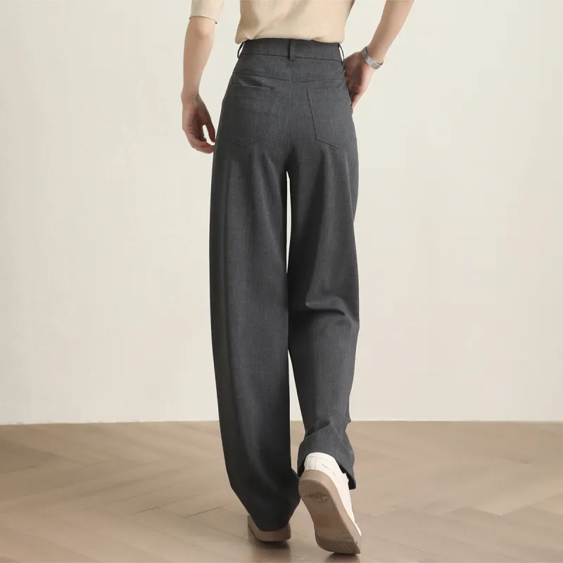 HIPPIEMISS Casual Pants Women's Greige-11