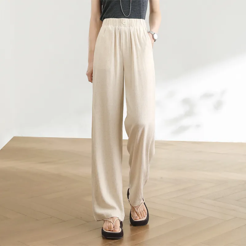 HIPPIEMISS Casual Pants Women's Oat-2