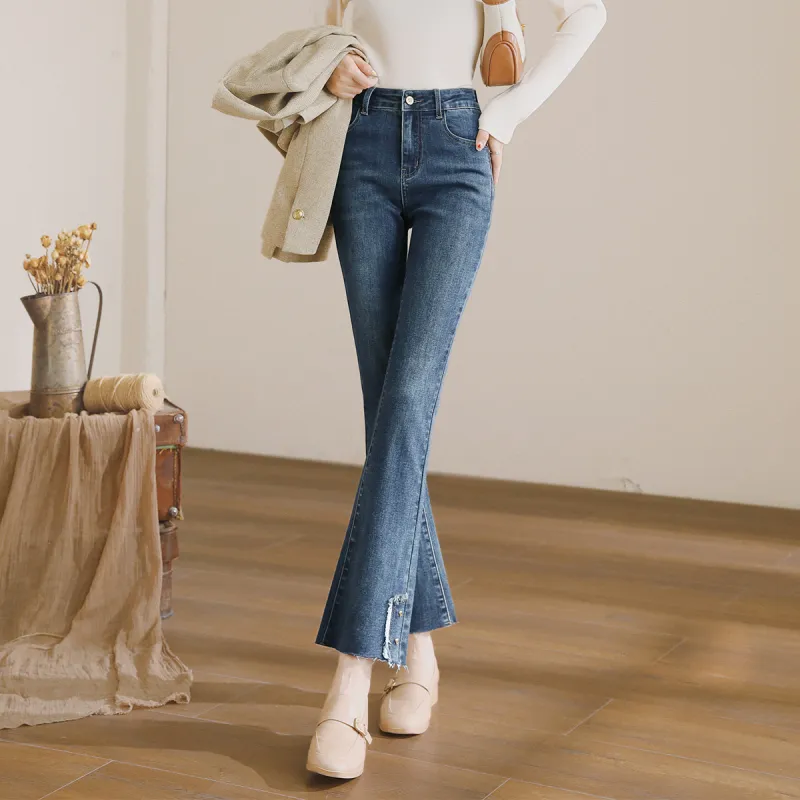 HIPPIEMISS Jeans Women's Dark Blue-2
