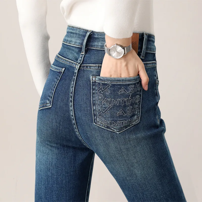 HIPPIEMISS Jeans Women's Vintage Blue-6