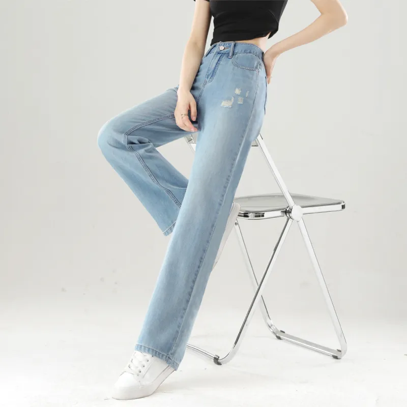 HIPPIEMISS Jeans Women's Vintage Blue-5