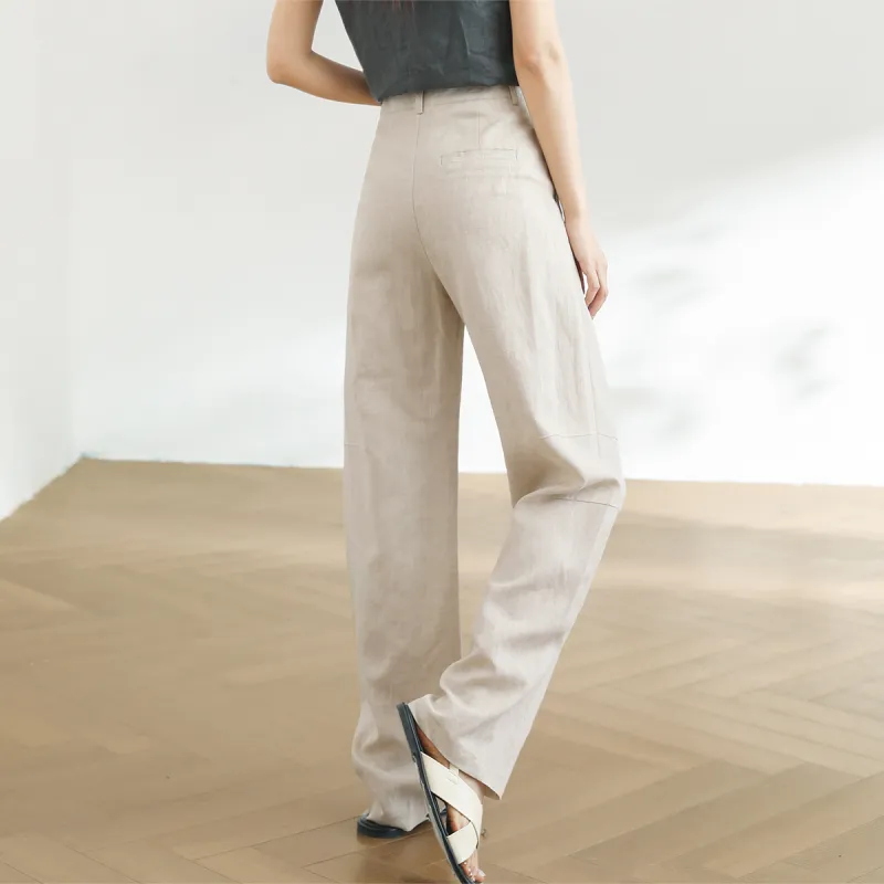 HIPPIEMISS Casual Pants Women's Hemp-6