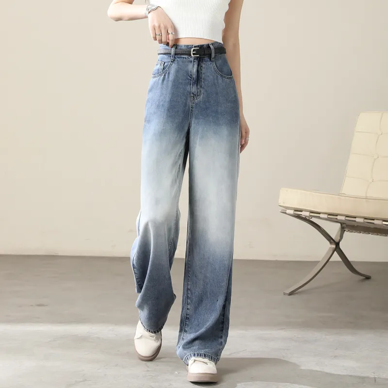 HIPPIEMISS Jeans Women's Blue Gray-7