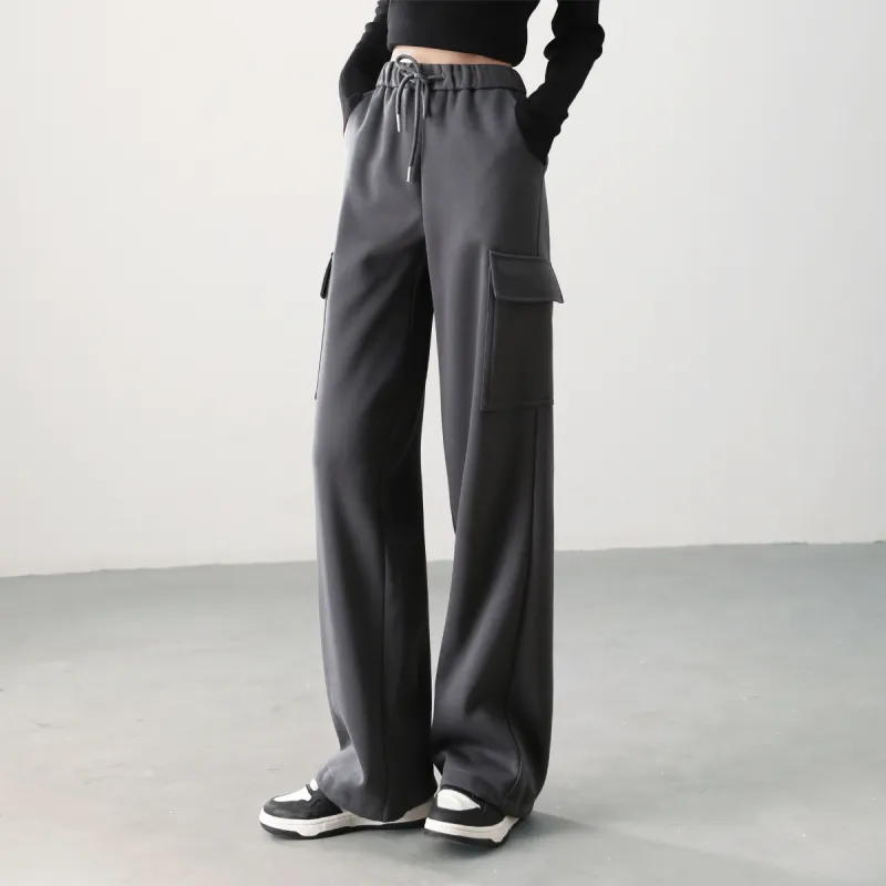 HIPPIEMISS Cargo Pants Women's Gray-7