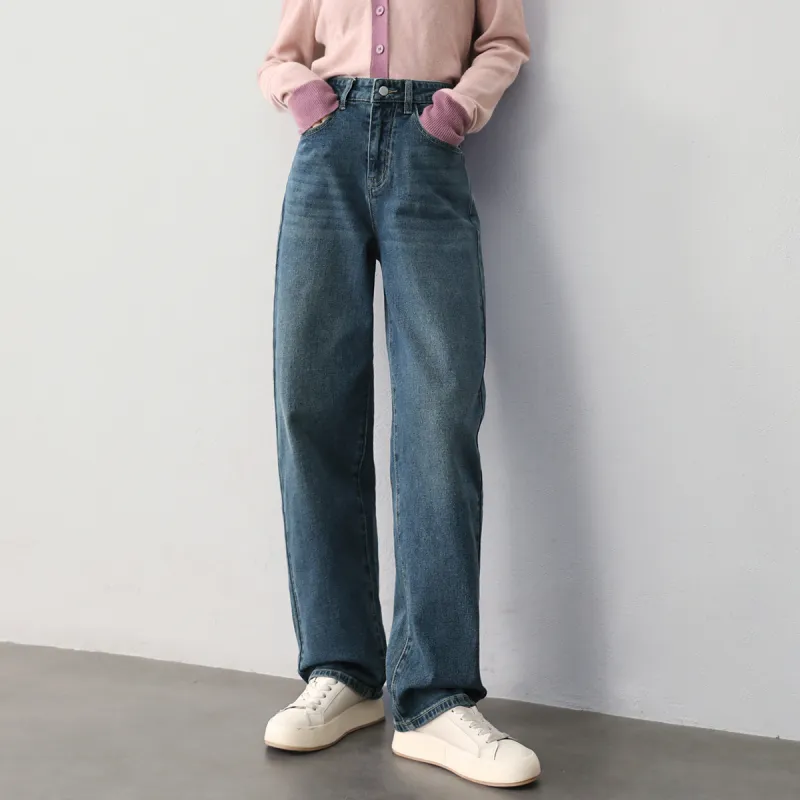 HIPPIEMISS Jeans Women's Vintage Blue-2