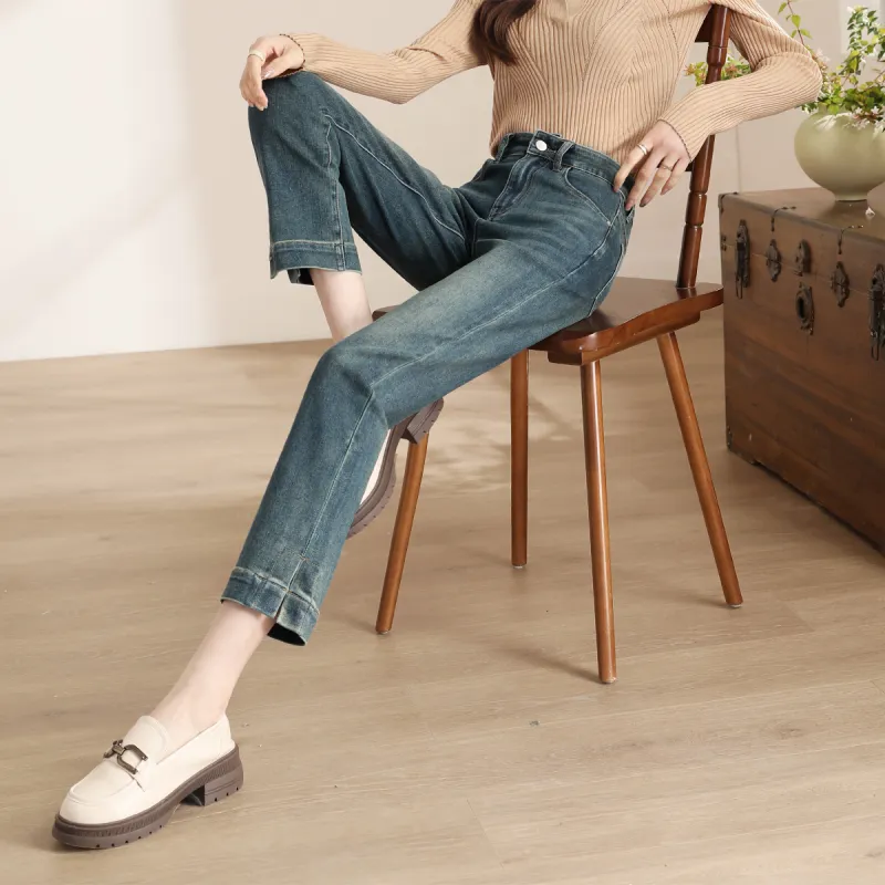 HIPPIEMISS Jeans Women's Vintage Blue-5