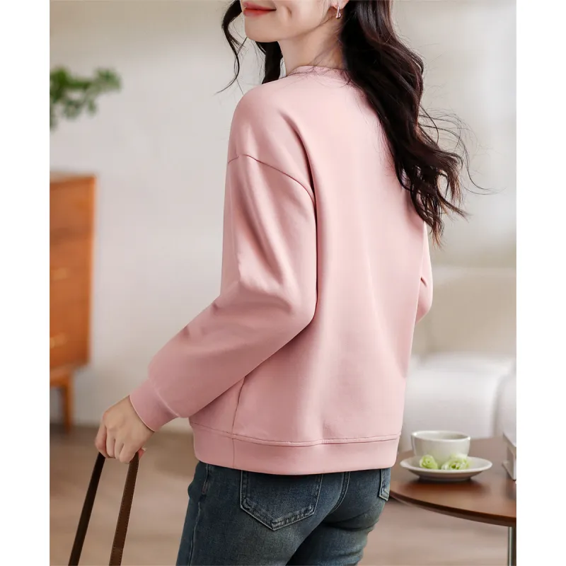 HIPPIEMISS Sweatshirt Women's Pink-3