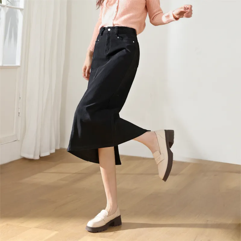 HIPPIEMISS Denim Long Skirts Women's-2