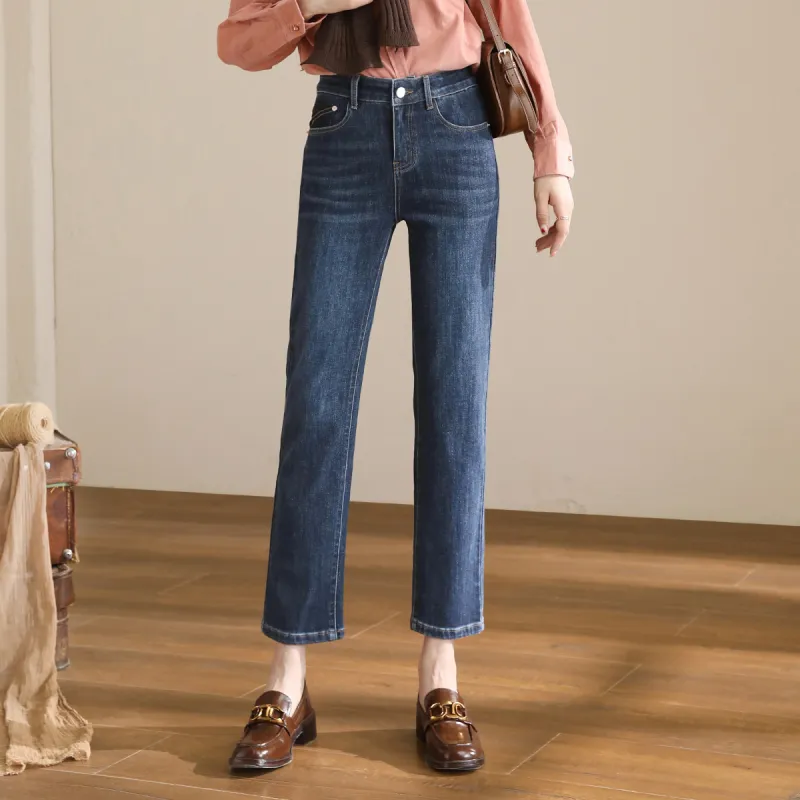 HIPPIEMISS Jeans Women's Blue Gray-2