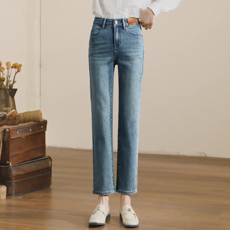 HIPPIEMISS Jeans Women's Vintage Light Blue-2