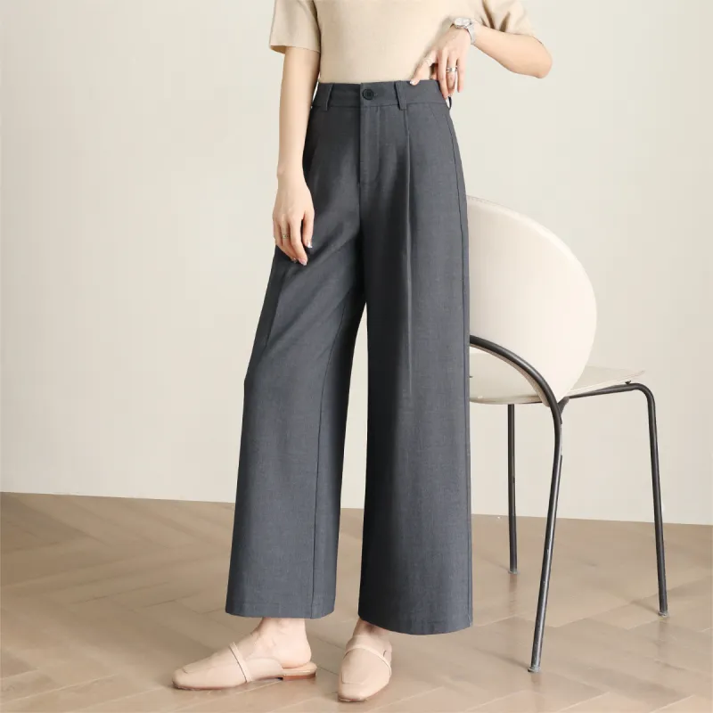 HIPPIEMISS Casual Pants Women's Gray-5