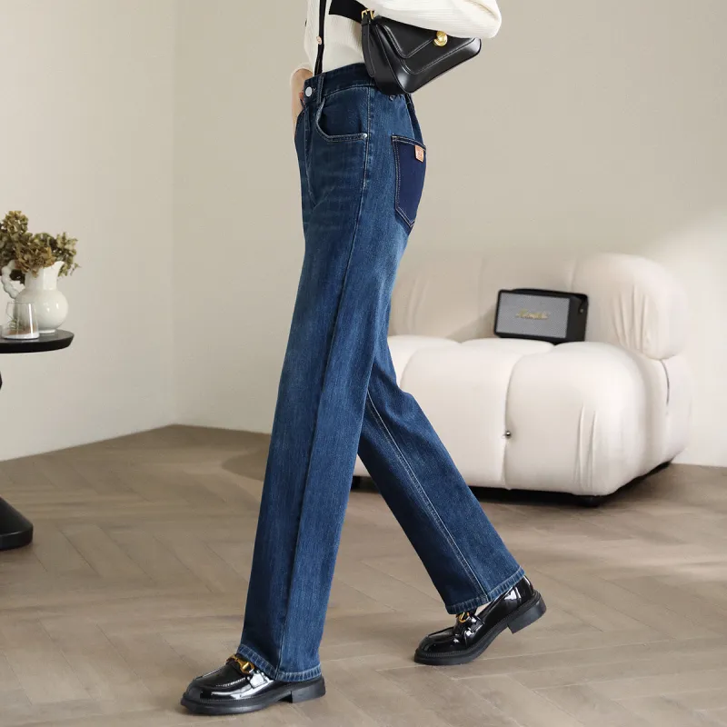 HIPPIEMISS Jeans Women's Dark Blue-6