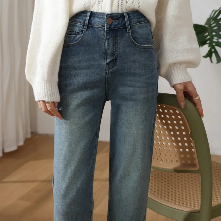 HIPPIEMISS Jeans Women's Vintage Blue-7