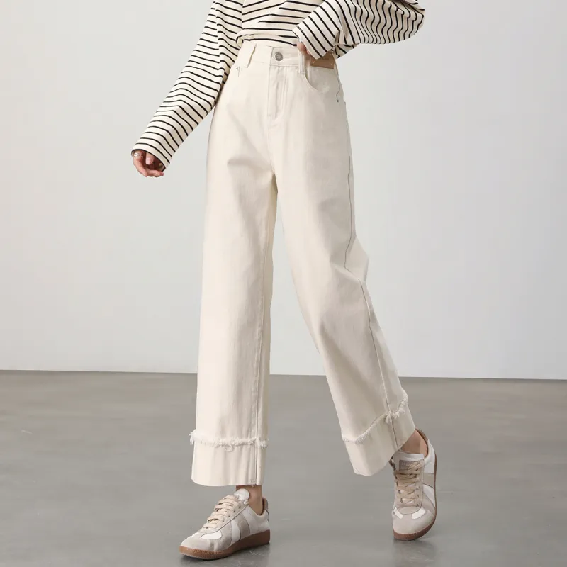 HIPPIEMISS Jeans Women's Ecru-5