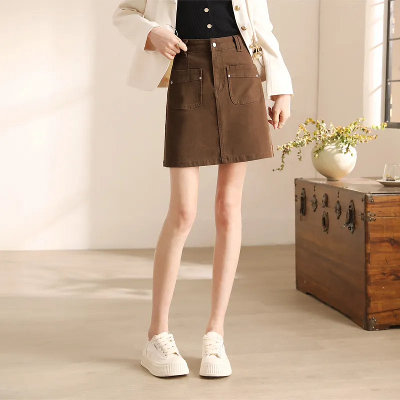 HIPPIEMISS Denim Short Skirts Women's-12
