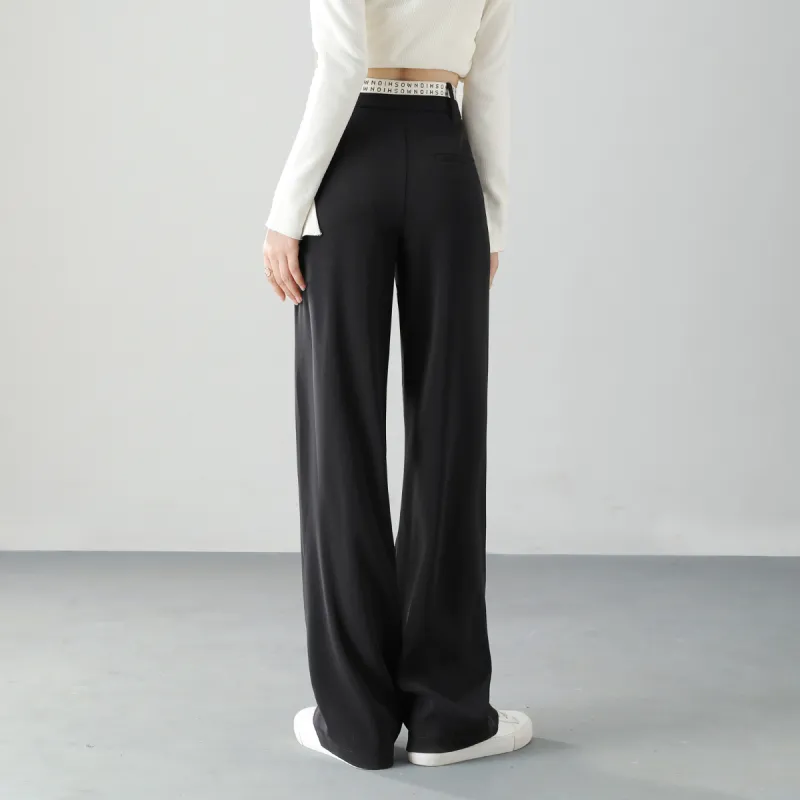 HIPPIEMISS Casual Pants Women's Black-4