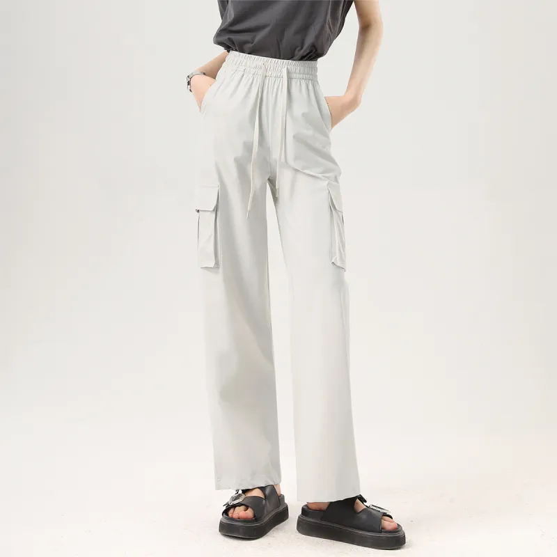 HIPPIEMISS Casual Pants Women's Pearl White-6