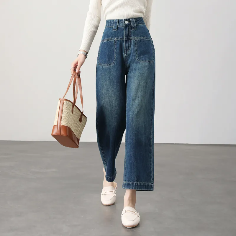HIPPIEMISS Jeans Women's Vintage Blue-3