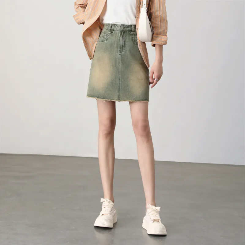 HIPPIEMISS Denim Short Skirts Women's-3