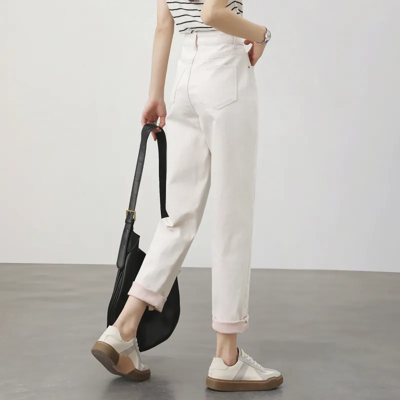 HIPPIEMISS Jeans Women's Ecru-4