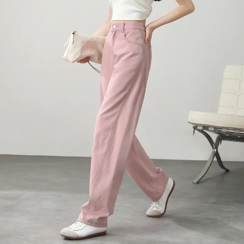 HIPPIEMISS Jeans Women's Pink-4