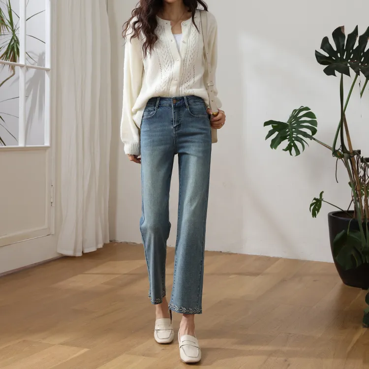 HIPPIEMISS Jeans Women's Vintage Blue-3
